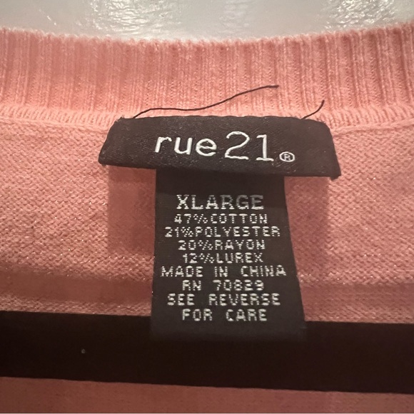 Rue 21 Scoop Neck Sweater - Picture 3 of 5